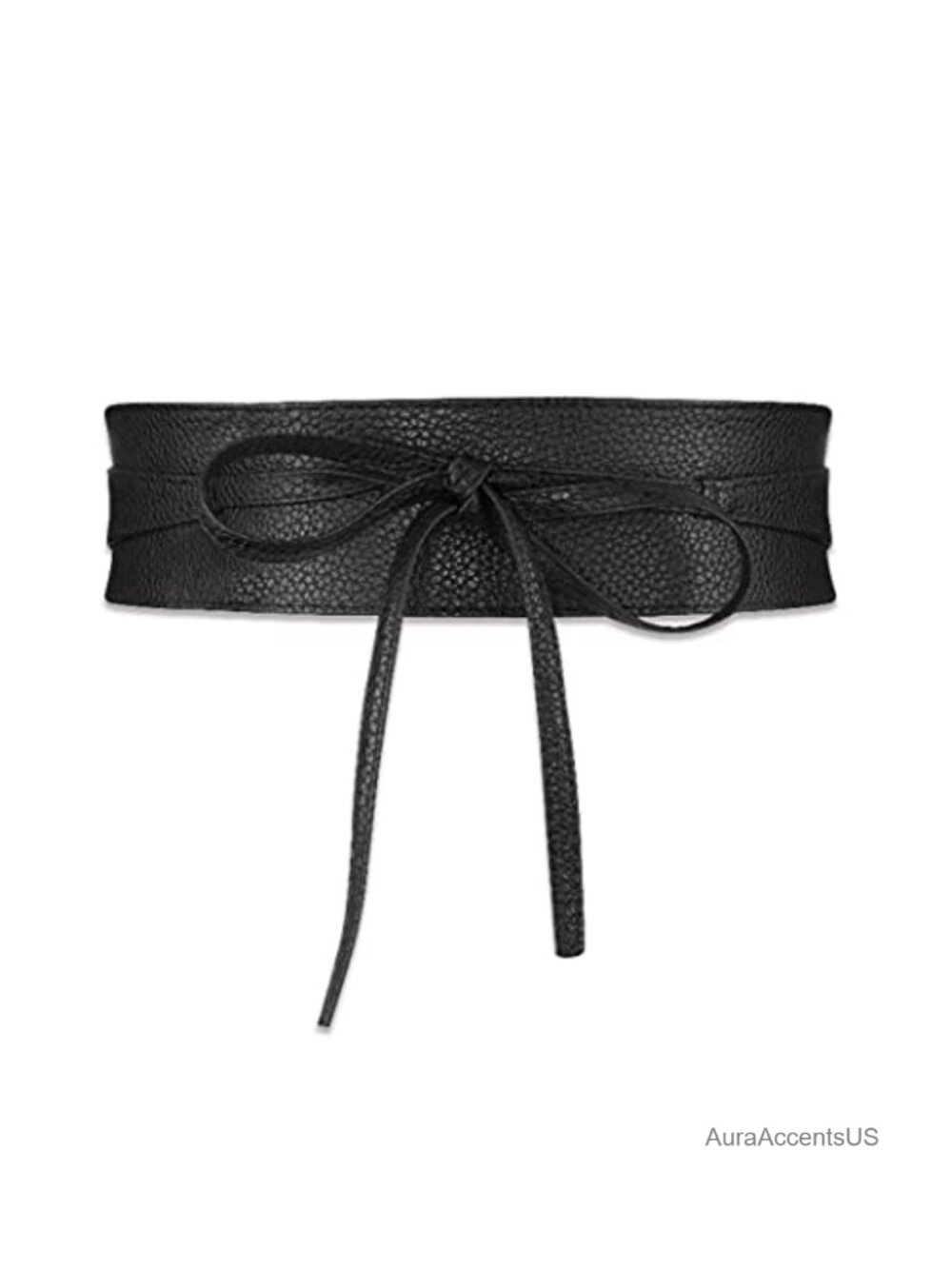 PU Leather Corset Cinch Waistband Waspie Waist Belt Retro Wide Bandage